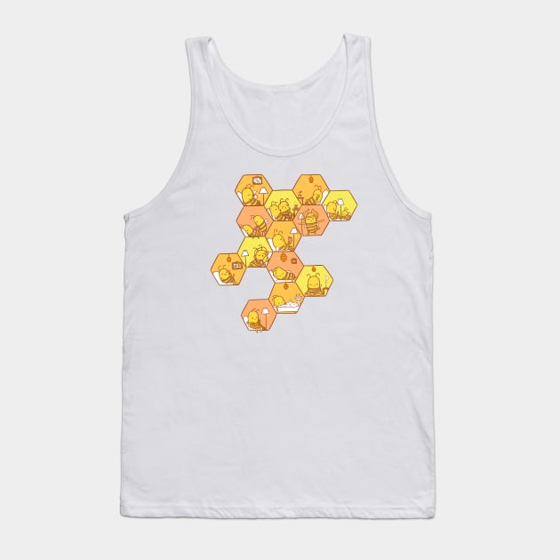 Just Bee Tank Top by spookylili